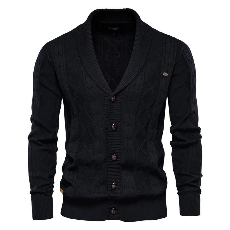 Waldemar | Herren Cardigan mit Knopfleiste – Isabels Modehaus (Bild 10)