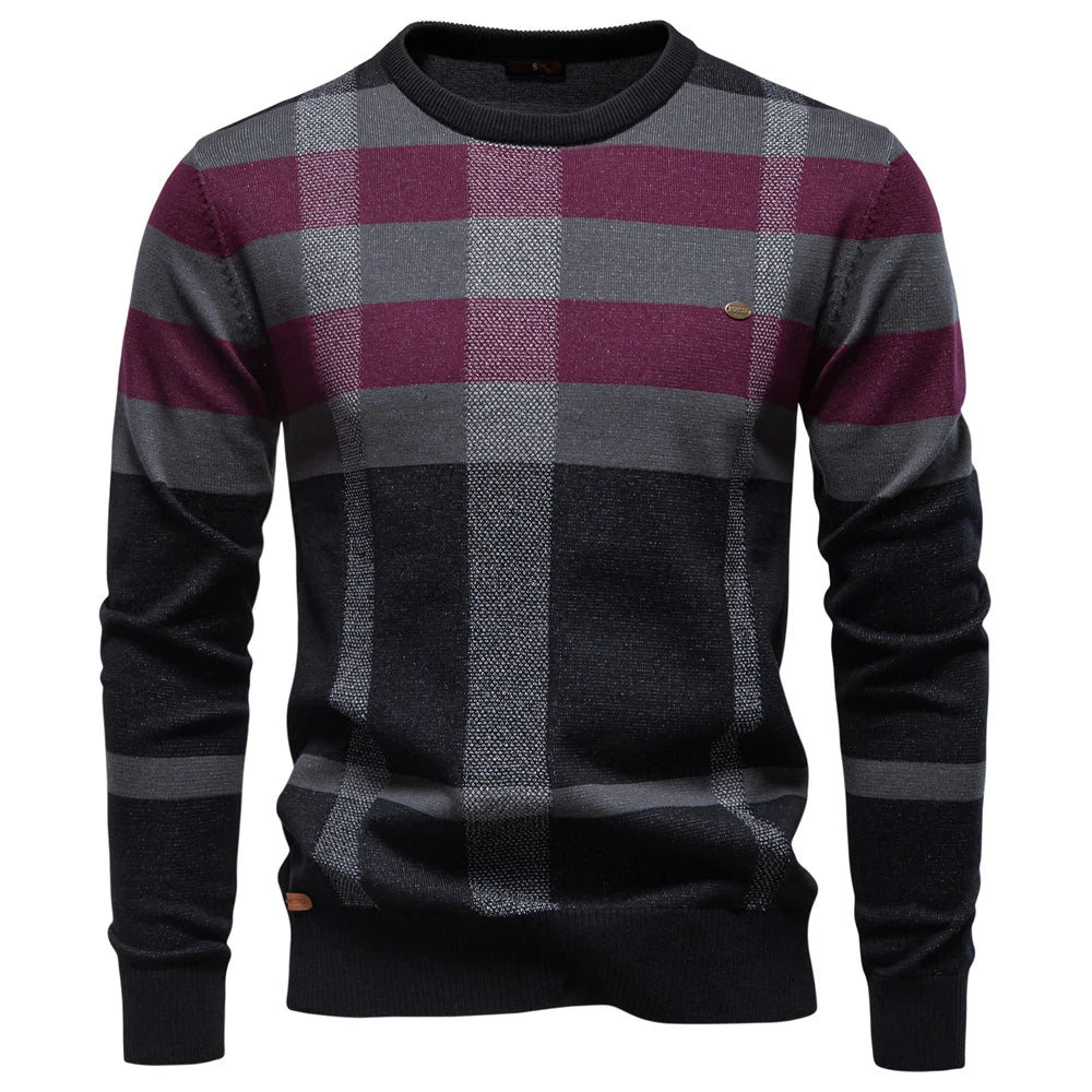 Rosenfeld | Herrenpullover mit Diamantdesign – Isabels Modehaus