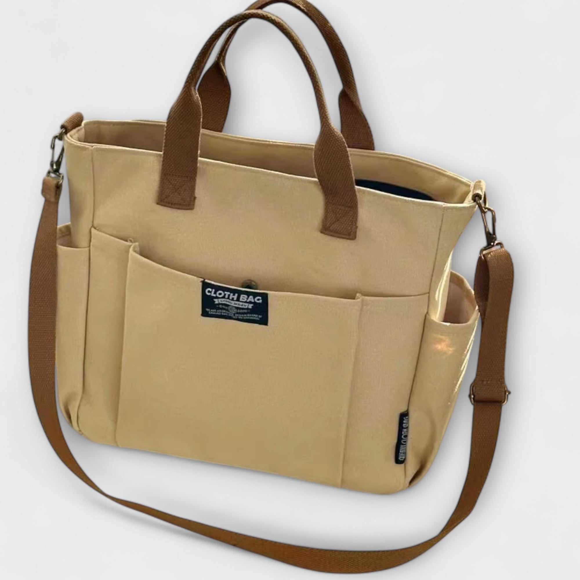 Olivia - Minimalistische Canvas-Tasche – Isabels Modehaus