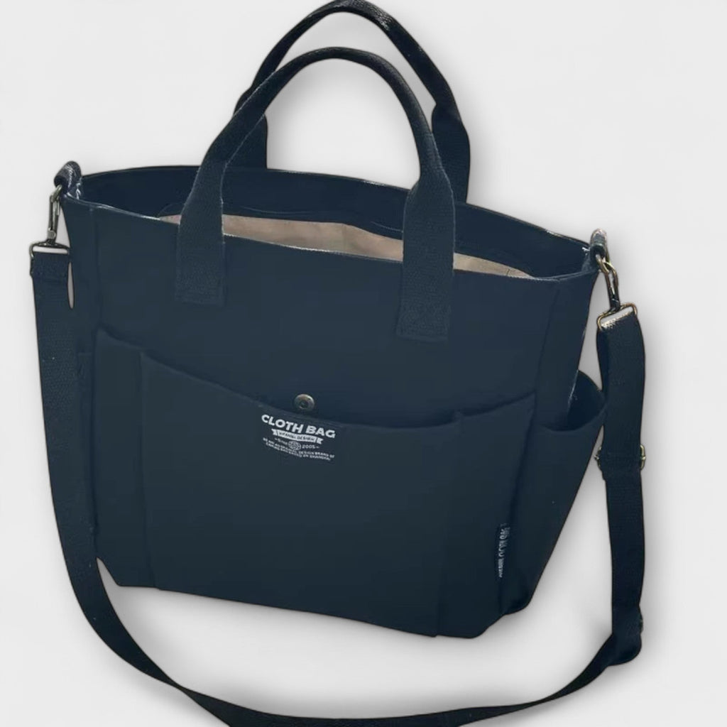 Olivia - Minimalistische Canvas-Tasche – Isabels Modehaus (Bild 3)