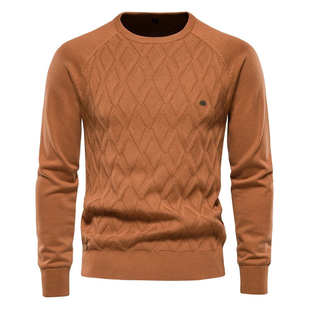 Theodor | Herrenpullover mit Rautenmuster – Isabels Modehaus (Bild 5)