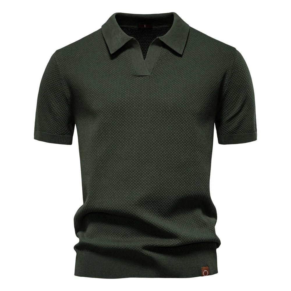 Mika | Stilvolles & Luftiges Herren-Poloshirt – Isabels Modehaus (Bild 4)