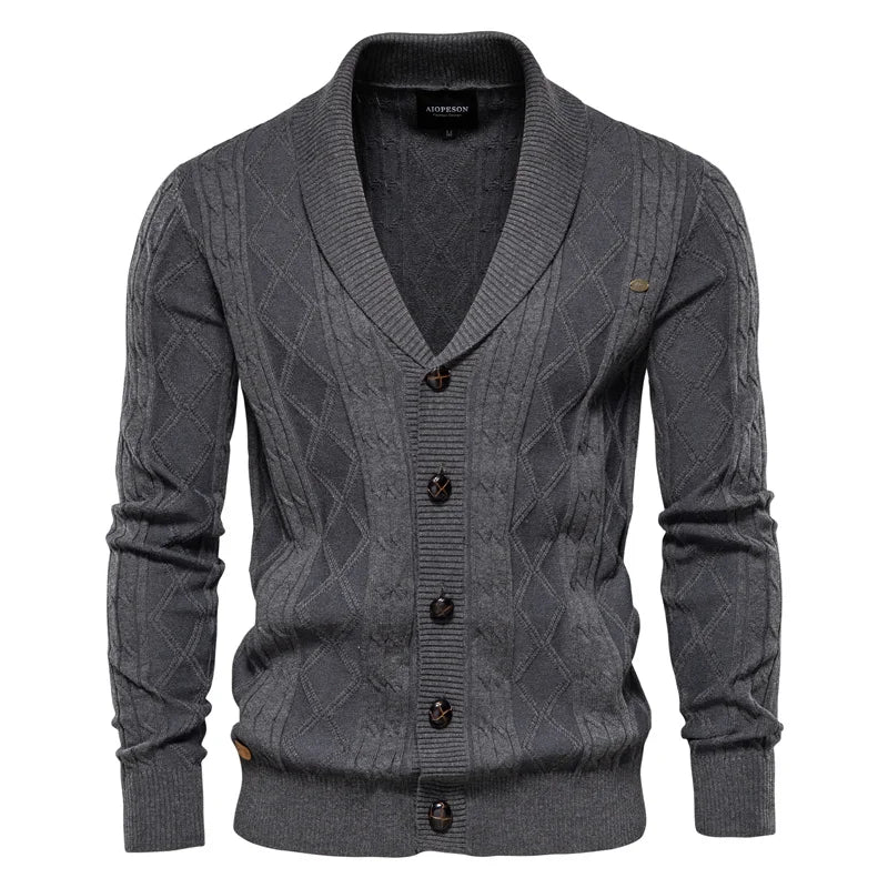 Waldemar | Herren Cardigan mit Knopfleiste – Isabels Modehaus