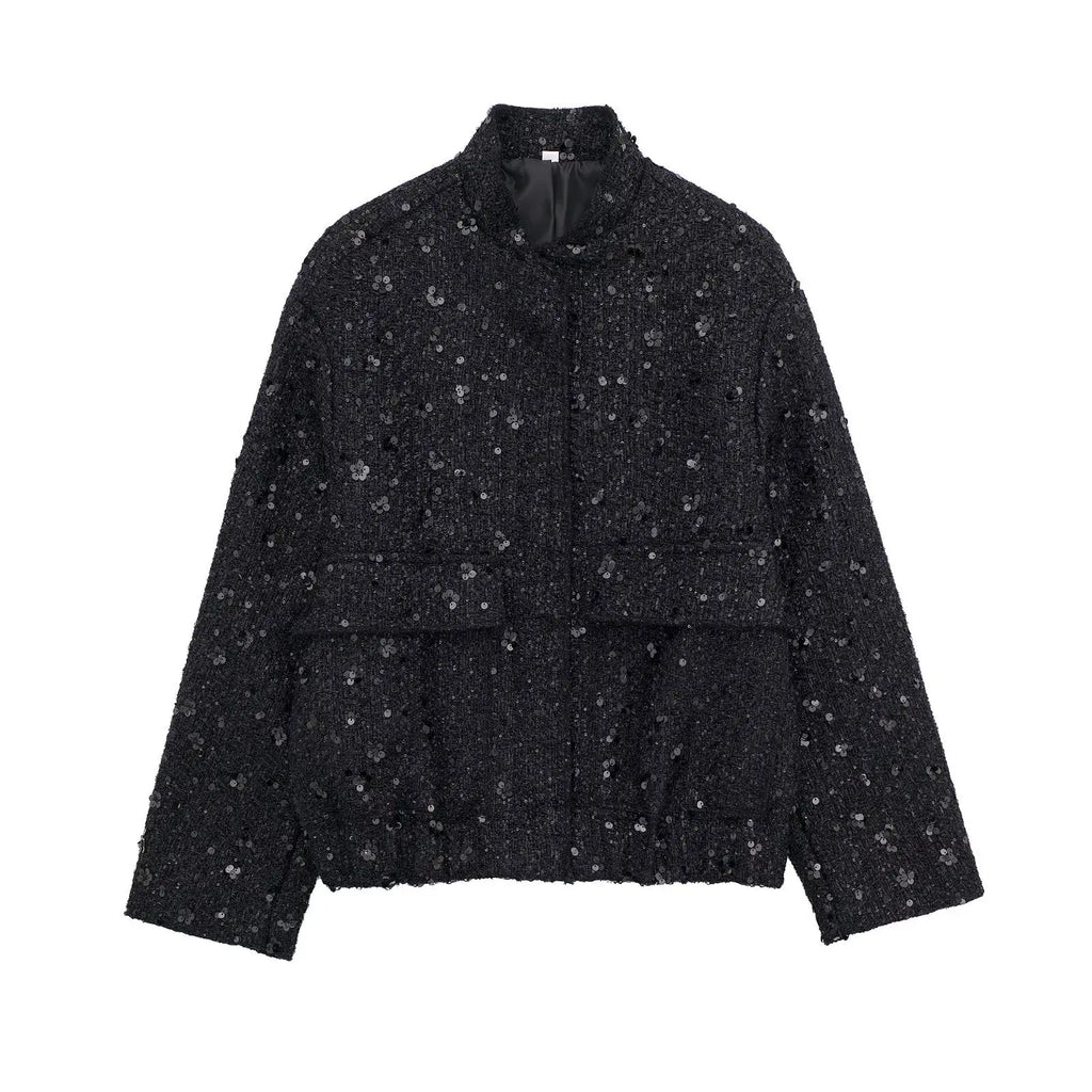 Lani | Elegante Perlen-Pailletten-Jacke – Isabels Modehaus (Bild 8)
