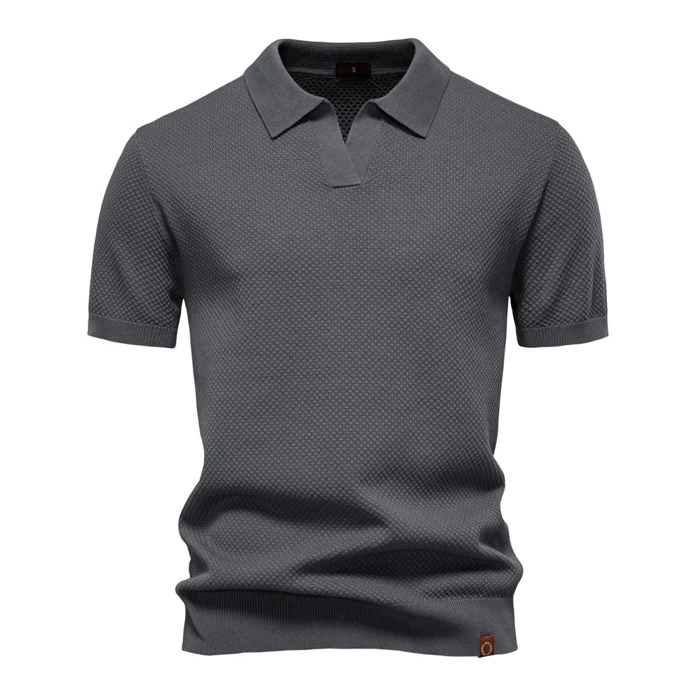 Mika | Stilvolles & Luftiges Herren-Poloshirt – Isabels Modehaus (Bild 5)