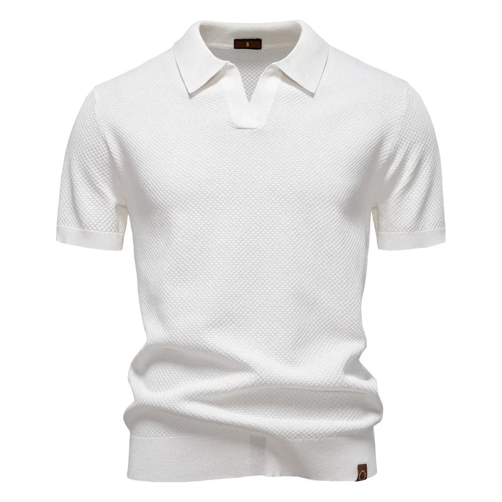 Mika | Stilvolles & Luftiges Herren-Poloshirt – Isabels Modehaus (Bild 3)