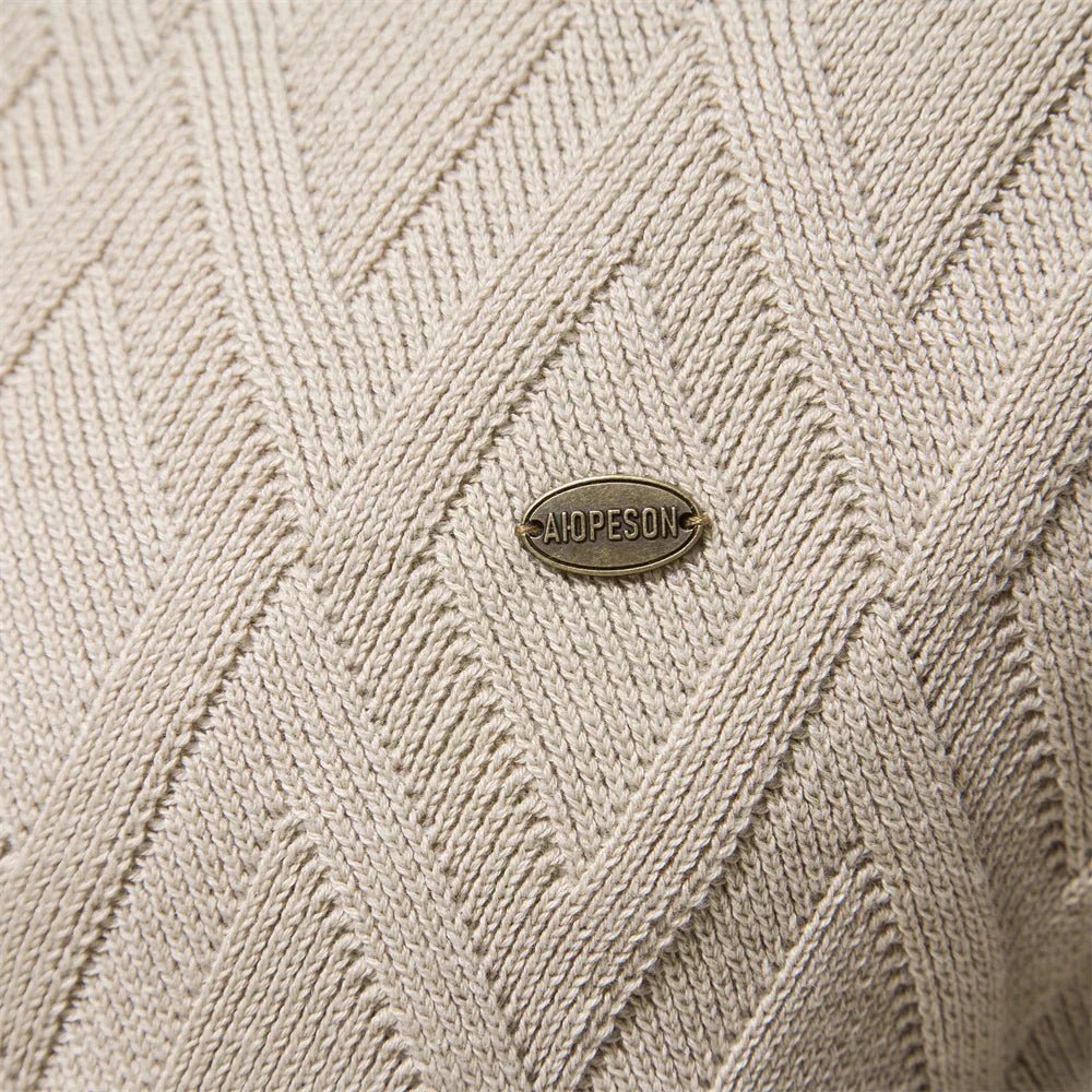 Theodor | Herrenpullover mit Rautenmuster – Isabels Modehaus (Bild 7)