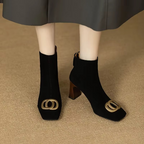 Opium Samt Stiefel – Isabels Modehaus (Bild 2)