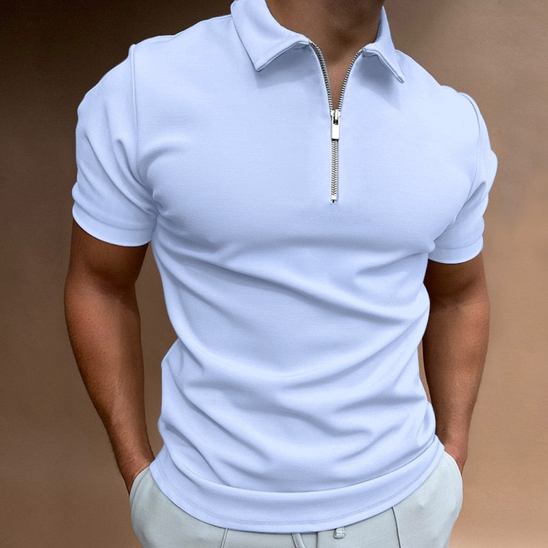 Evan | Zip-Poloshirt mit moderner Linie – Isabels Modehaus (Bild 4)