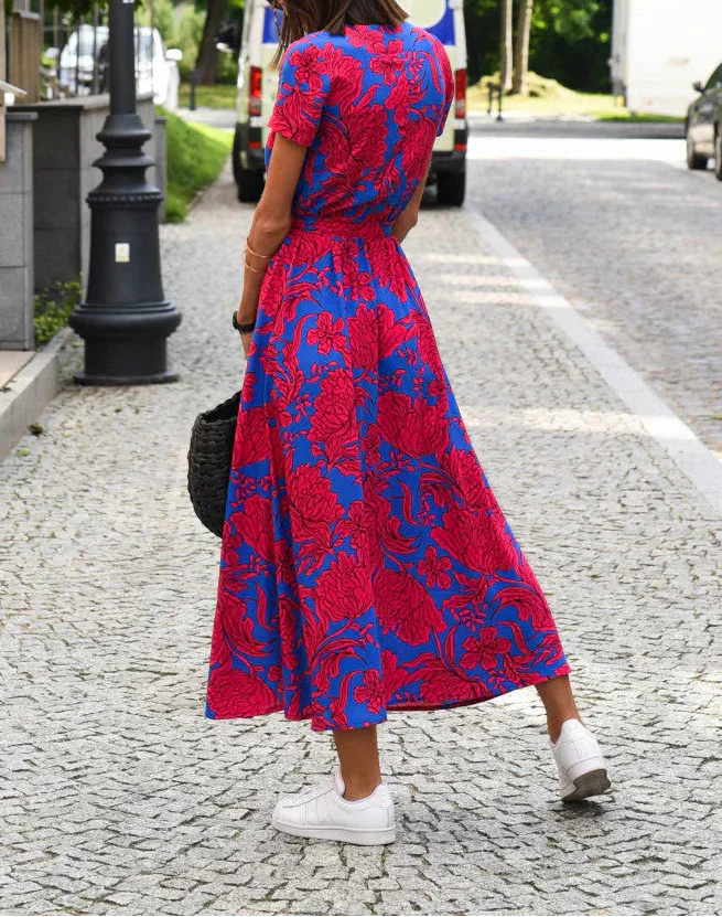 Jorlyn™ - Elegantes Kleid mit V-Ausschnitt und figurbetonter Passform – Isabels Modehaus (Bild 7)
