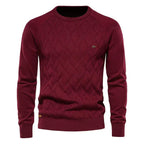 Theodor | Herrenpullover mit Rautenmuster – Isabels Modehaus (Bild 4)