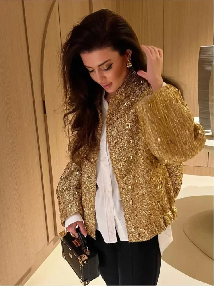 Lani | Elegante Perlen-Pailletten-Jacke – Isabels Modehaus (Bild 3)
