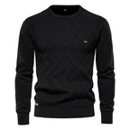Theodor | Herrenpullover mit Rautenmuster – Isabels Modehaus