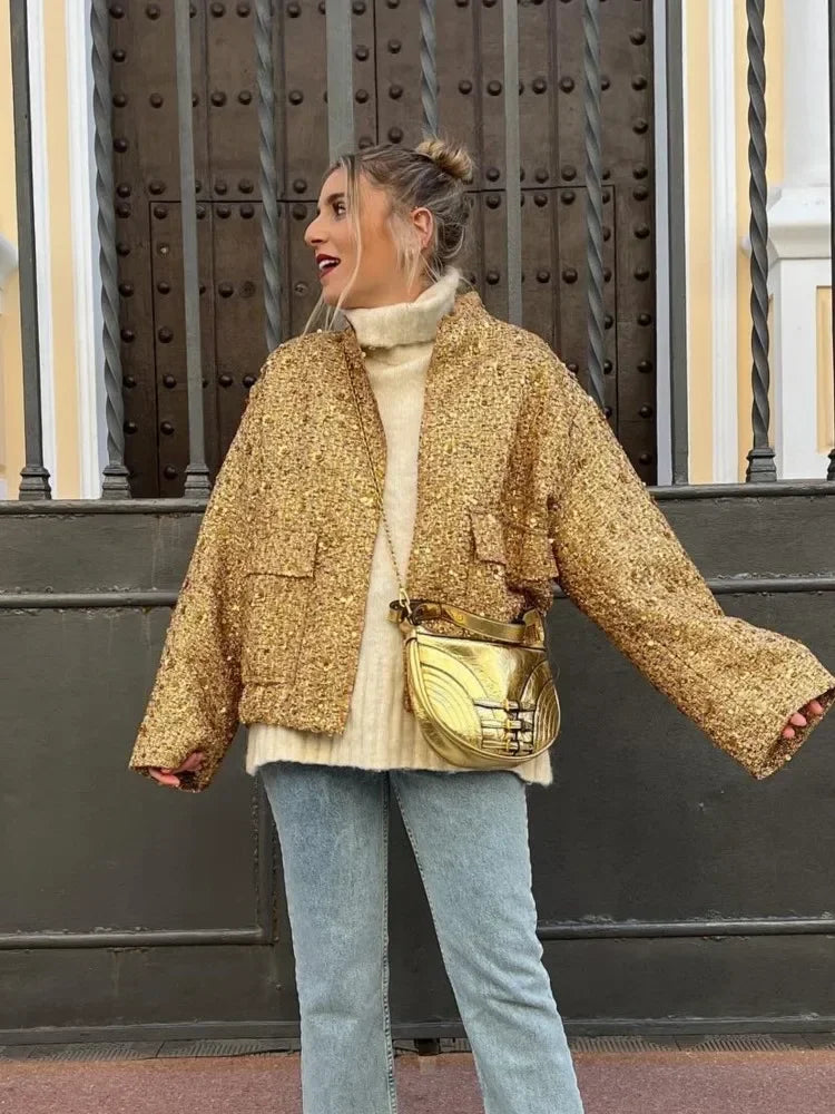 Lani | Elegante Perlen-Pailletten-Jacke – Isabels Modehaus (Bild 4)