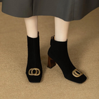 Opium Samt Stiefel – Isabels Modehaus (Bild 3)
