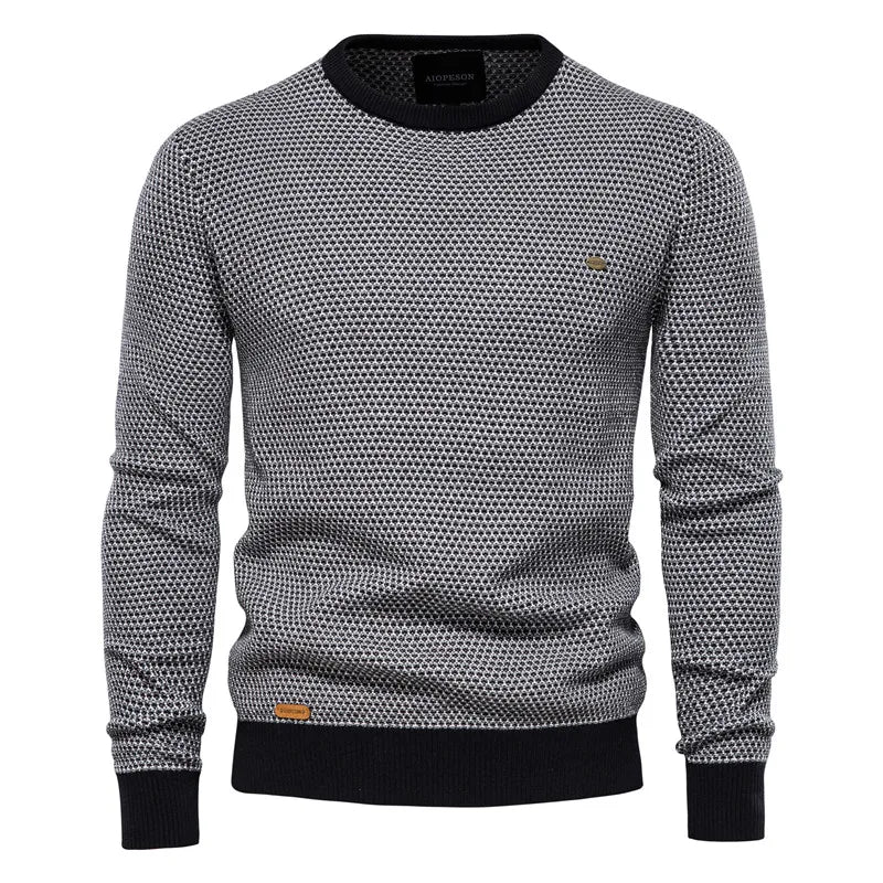 Steinmann | Herrenpullover mit Rautenmuster – Isabels Modehaus