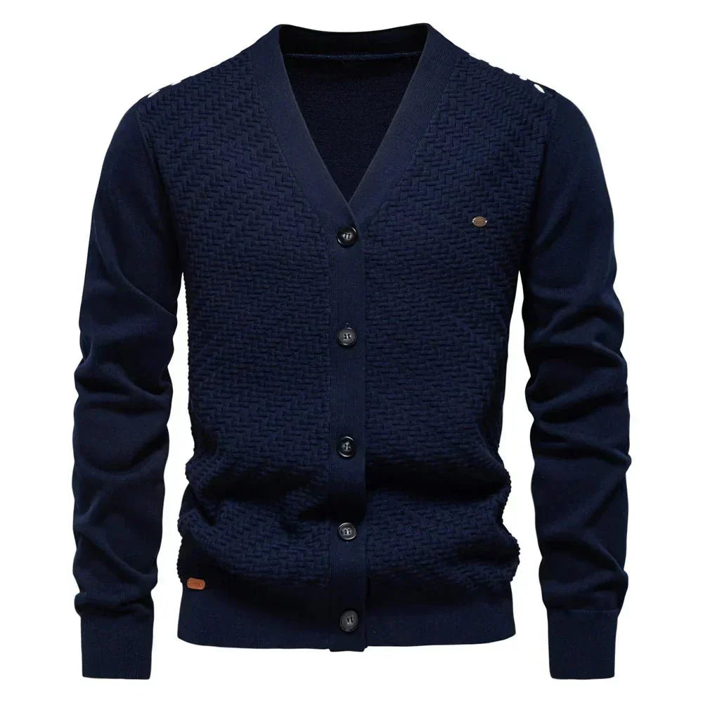 Schneider | Warmer Herren Cardigan mit V-Ausschnitt – Isabels Modehaus (Bild 2)