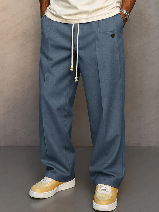 Victor | Elegante Herrenhose mit verstellbarem Tunnelzug – Isabels Modehaus (Bild 4)
