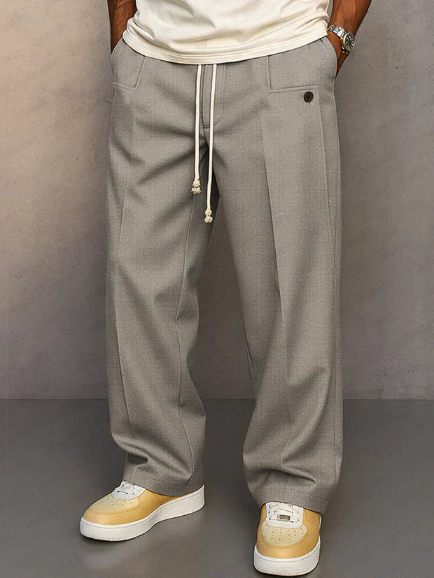 Victor | Elegante Herrenhose mit verstellbarem Tunnelzug – Isabels Modehaus (Bild 6)