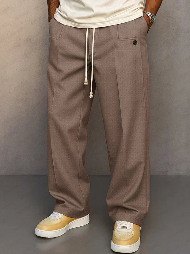 Victor | Elegante Herrenhose mit verstellbarem Tunnelzug – Isabels Modehaus (Bild 5)