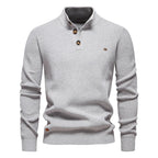 Konrad | Stilvolles Herrenpullover mit Knopfdesign – Isabels Modehaus (Bild 2)