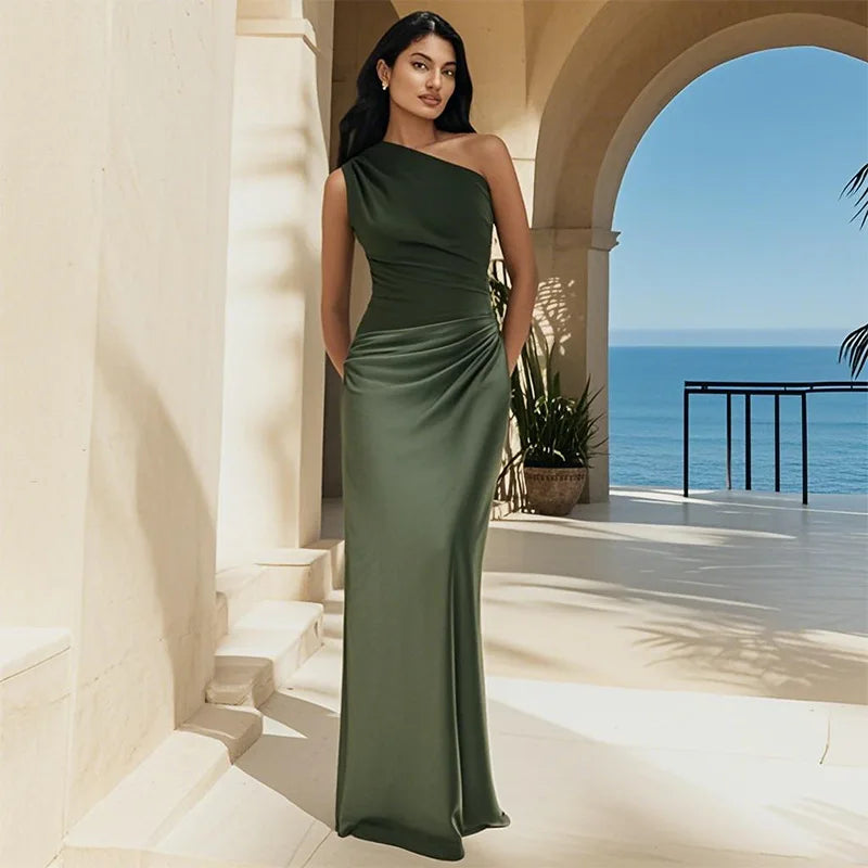 Seana™ Maxikleid mit einem Schulterträger – Isabels Modehaus (Bild 4)