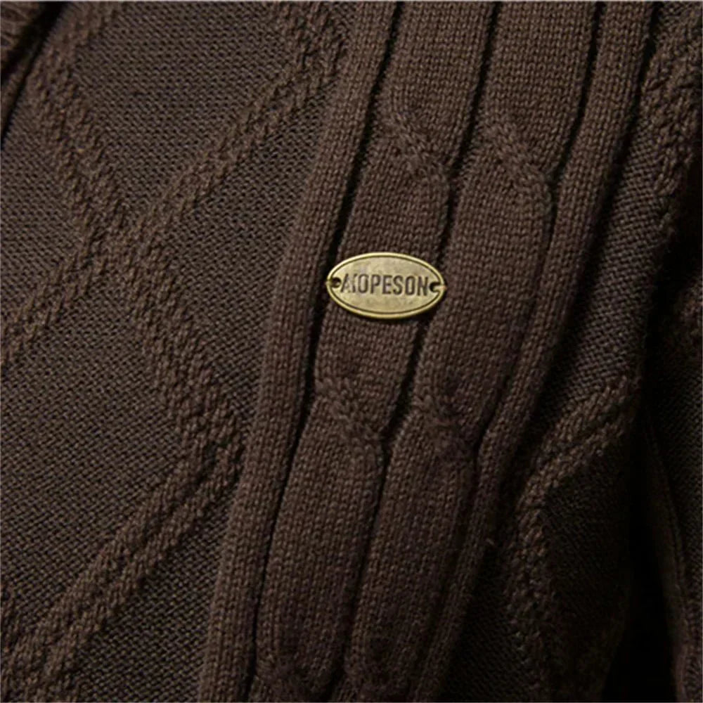Waldemar | Herren Cardigan mit Knopfleiste – Isabels Modehaus (Bild 7)