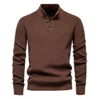 Konrad | Stilvolles Herrenpullover mit Knopfdesign – Isabels Modehaus (Bild 4)