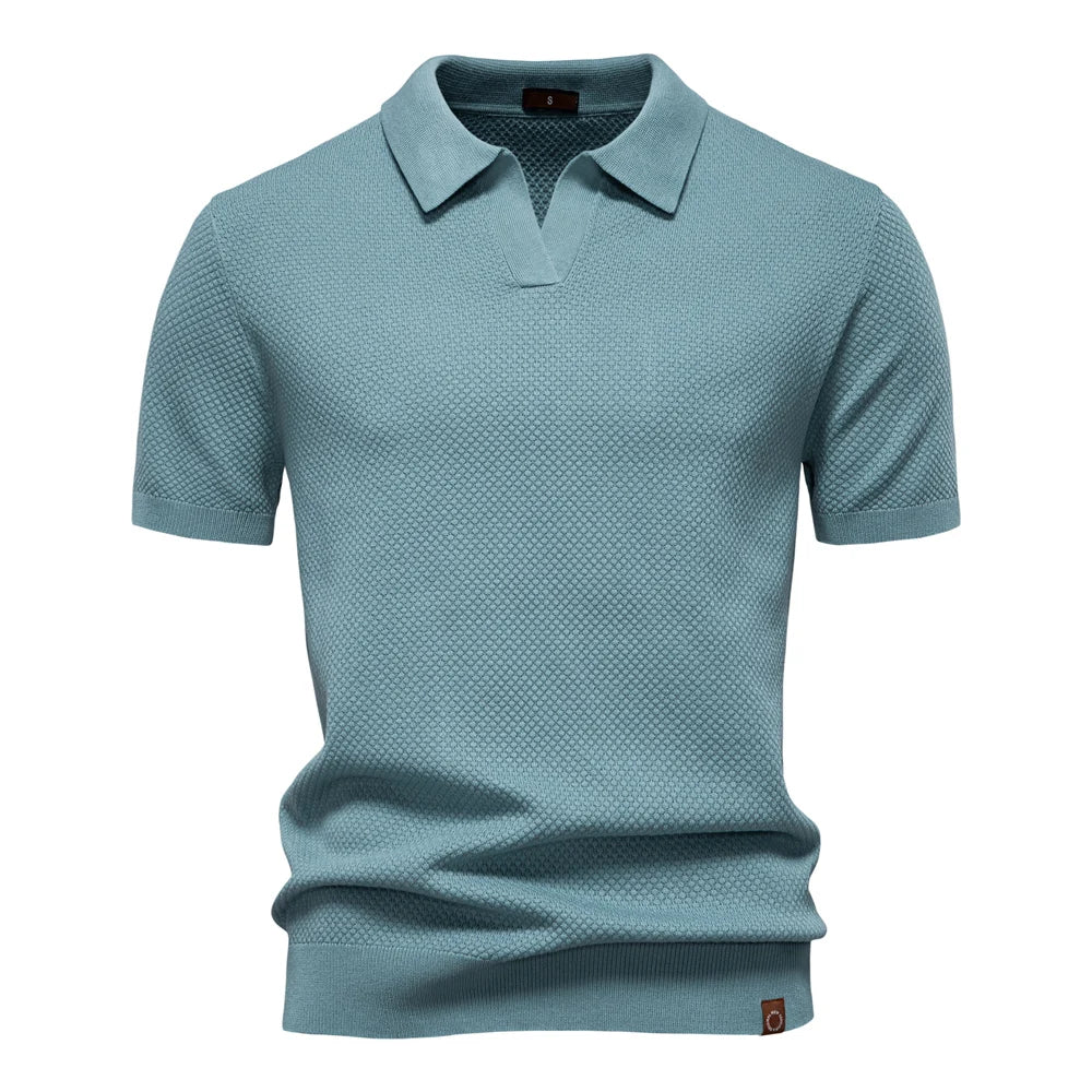 Mika | Stilvolles & Luftiges Herren-Poloshirt – Isabels Modehaus (Bild 2)