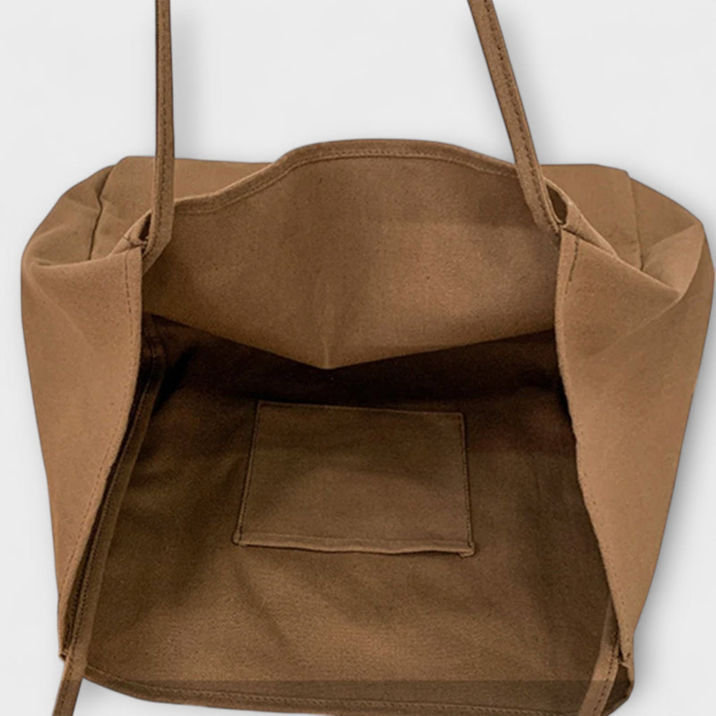Olivia - Hochwertige Große Canvas-Shopper-Tasche – Isabels Modehaus (Bild 5)