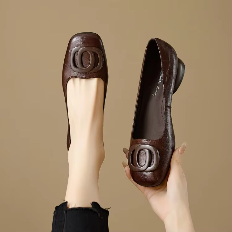 Opium Leder Ballerinas – Isabels Modehaus