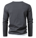Alwin | Premium Langarmshirt aus gekämmter Baumwolle – Isabels Modehaus (Bild 3)