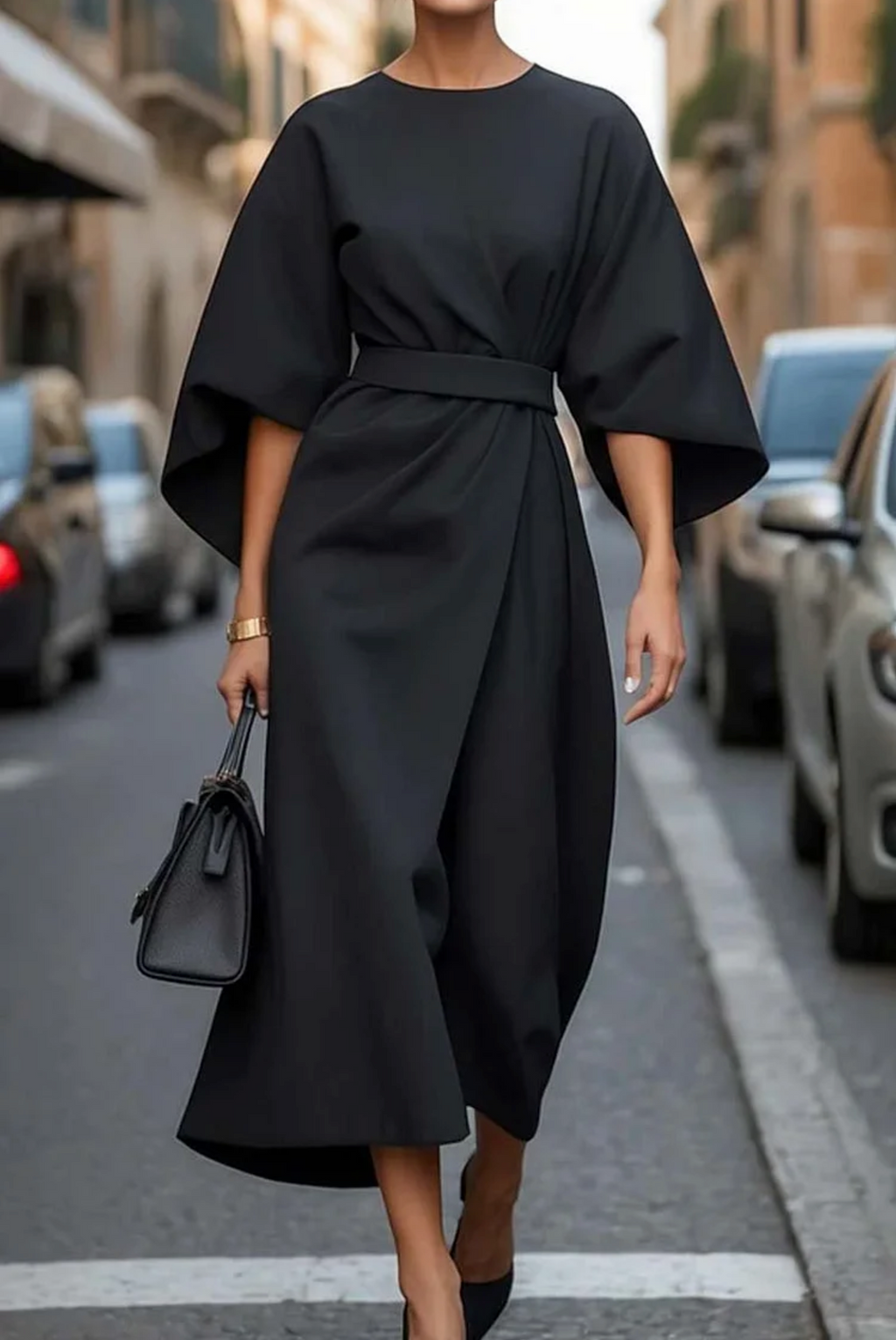 Rome™ – Zeitlos elegantes Kleid mit Laternenärmeln – Isabels Modehaus (Bild 4)