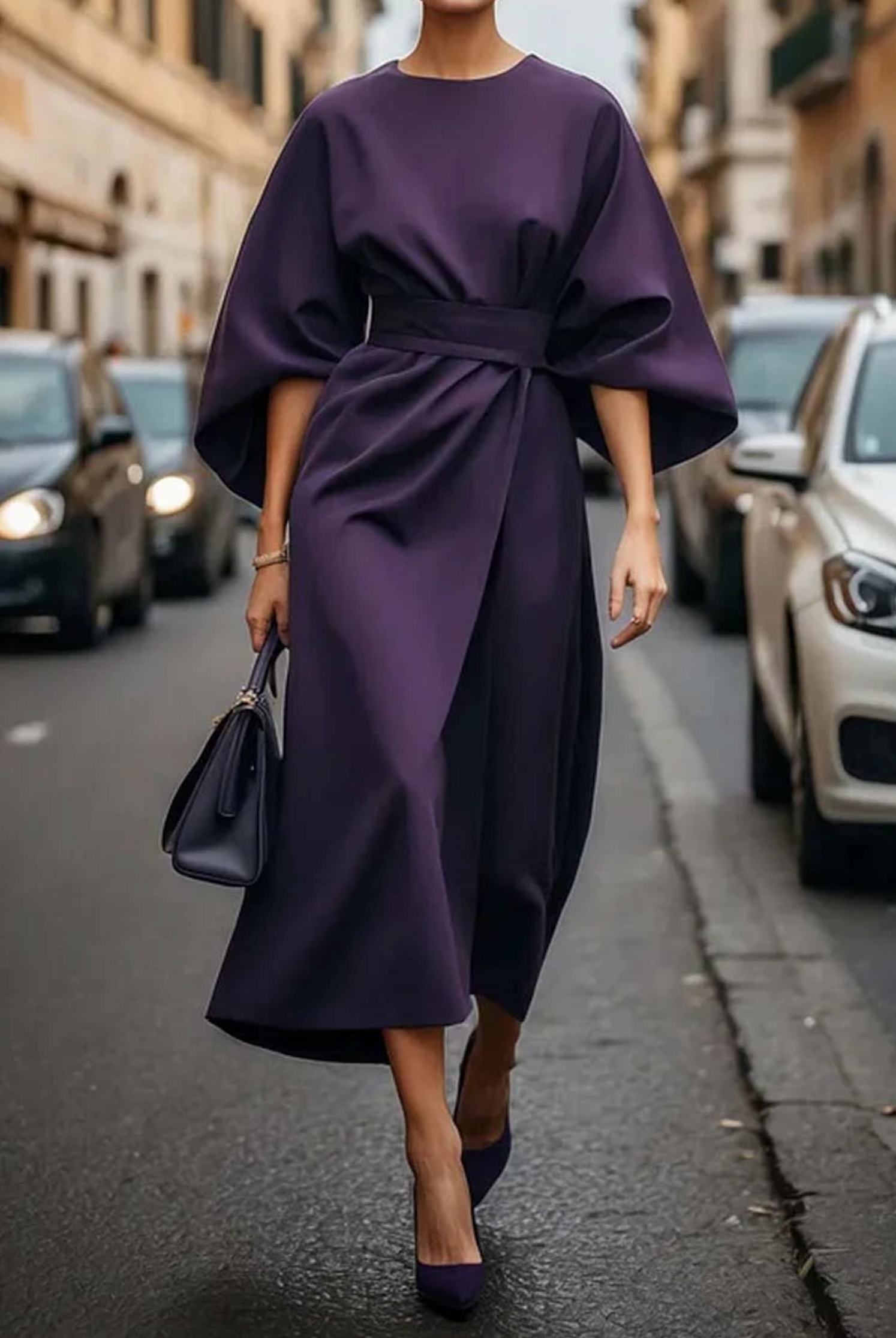 Rome™ – Zeitlos elegantes Kleid mit Laternenärmeln – Isabels Modehaus (Bild 6)