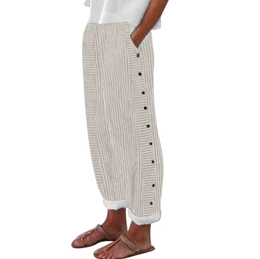 REA | BEQUEME GESTREIFTE FREIZEITHOSE – Isabels Modehaus (Bild 5)