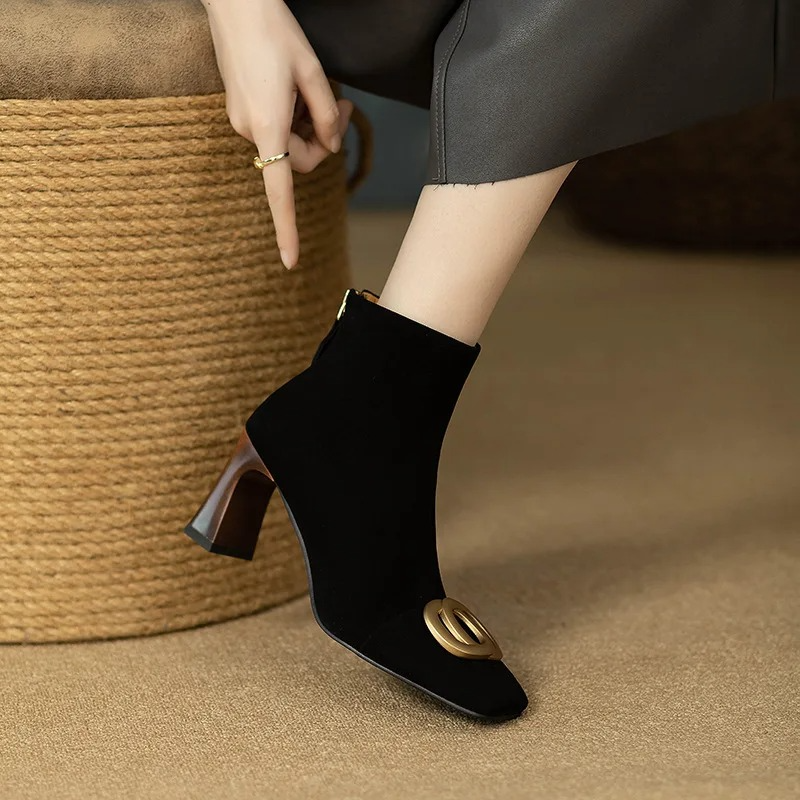 Opium Samt Stiefel – Isabels Modehaus (Bild 4)