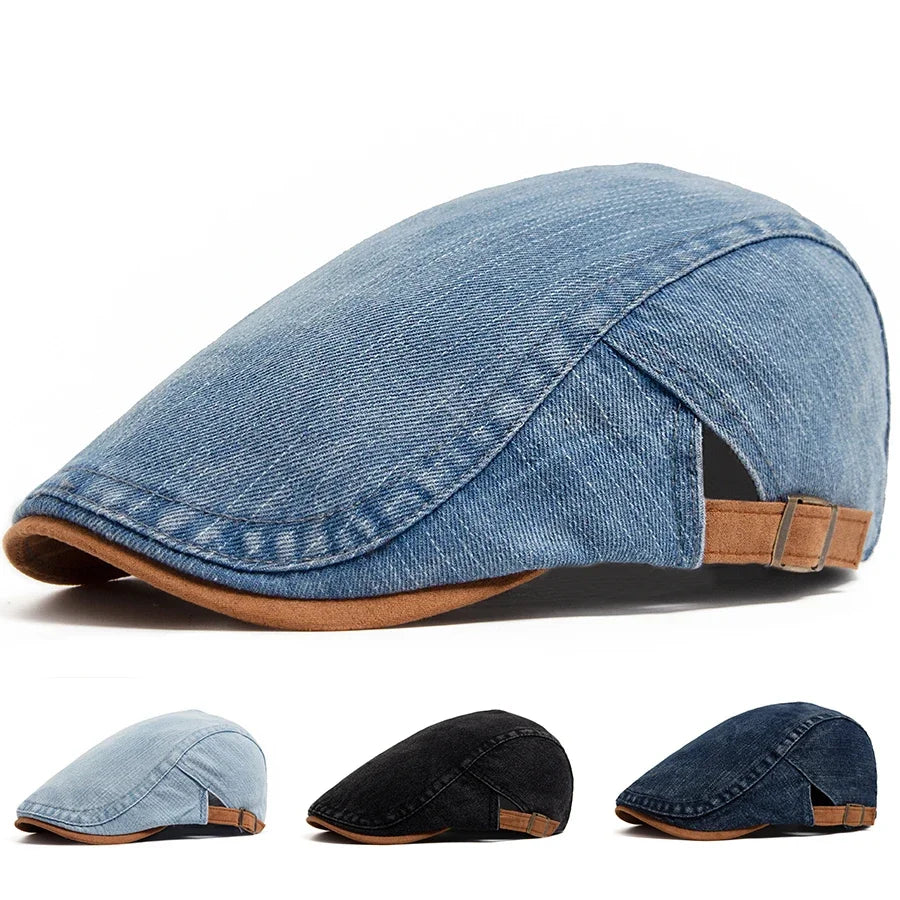 Premium Denim Schiebermütze – Isabels Modehaus