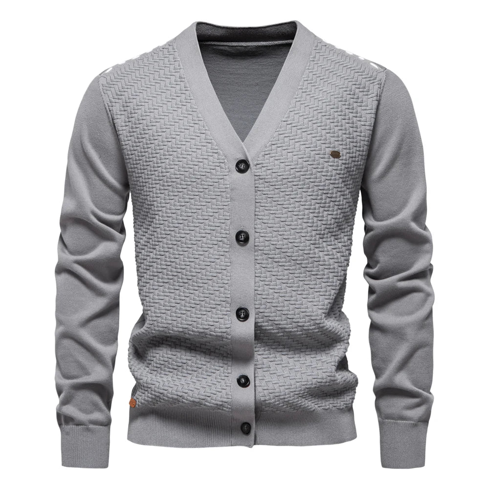 Schneider | Warmer Herren Cardigan mit V-Ausschnitt – Isabels Modehaus