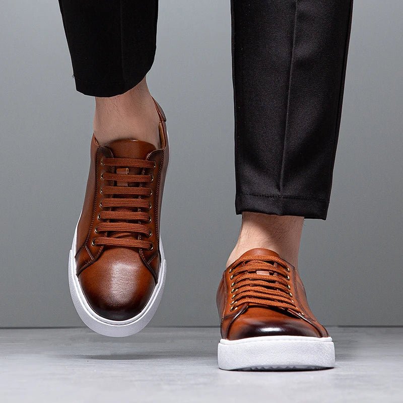Enzo | Herren Sneaker aus Leder – Isabels Modehaus (Bild 9)