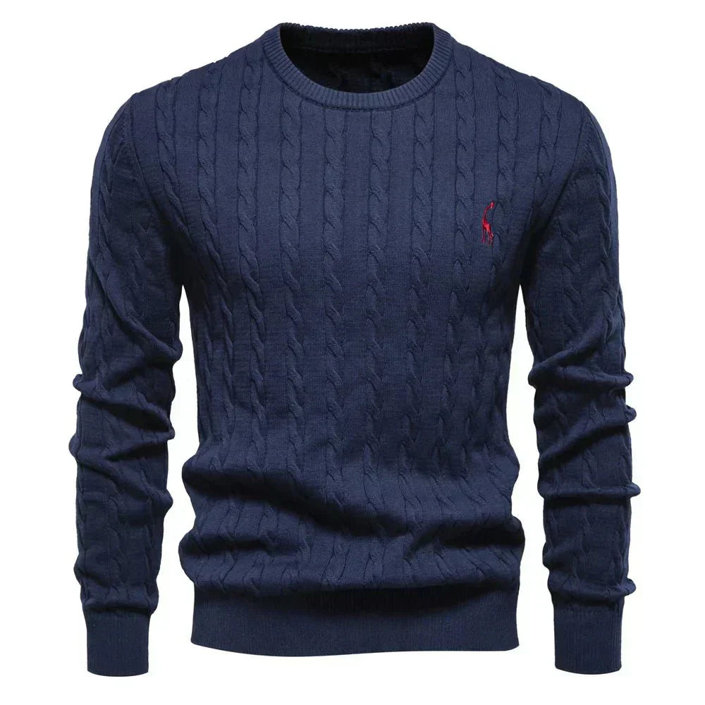 Falkner | Moderner Strickpullover für Herren – Isabels Modehaus