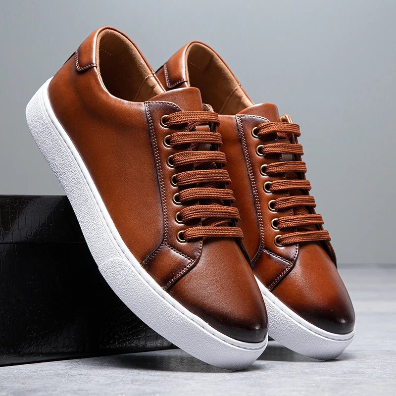 Enzo | Herren Sneaker aus Leder – Isabels Modehaus (Bild 7)