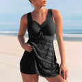 Grace | Raffung Tankini Badekleid – Isabels Modehaus