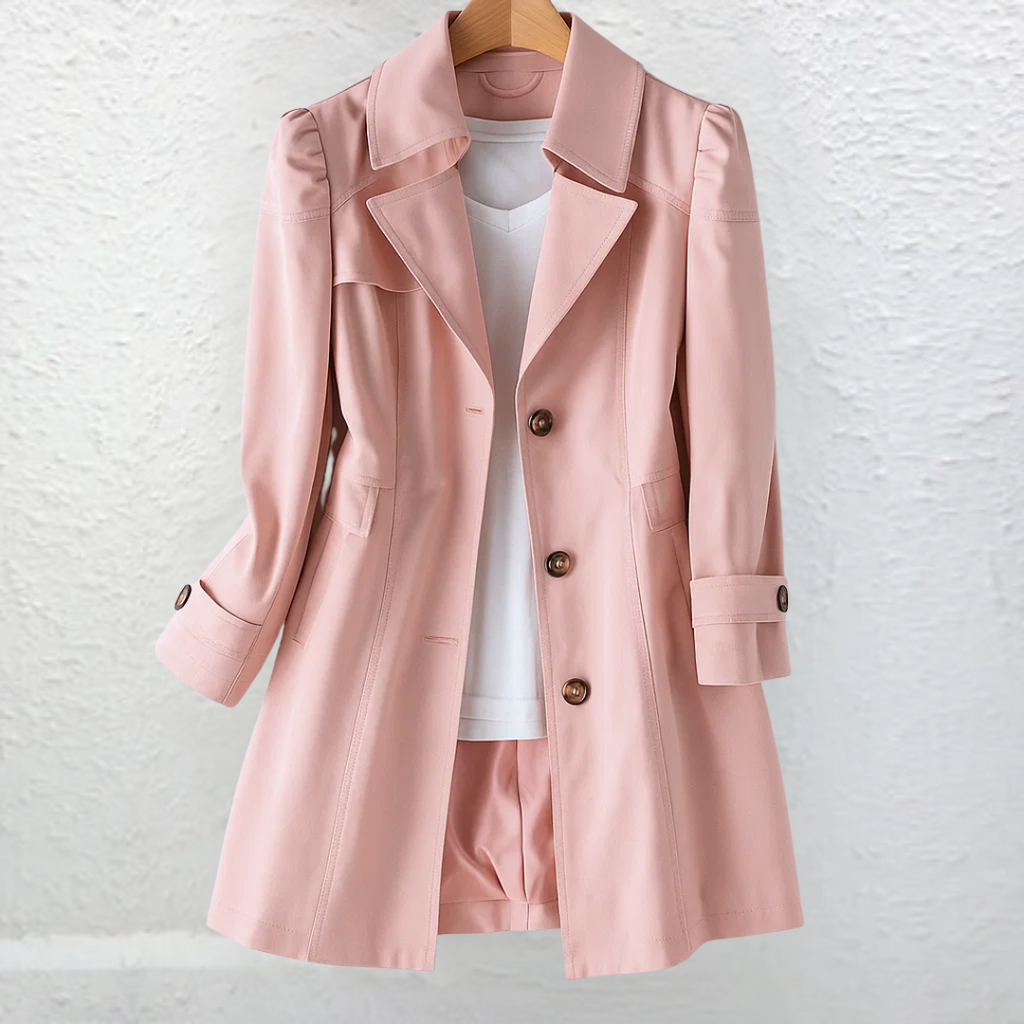 Michelle – Eleganter Vintage Strandmantel – Isabels Modehaus (Bild 3)