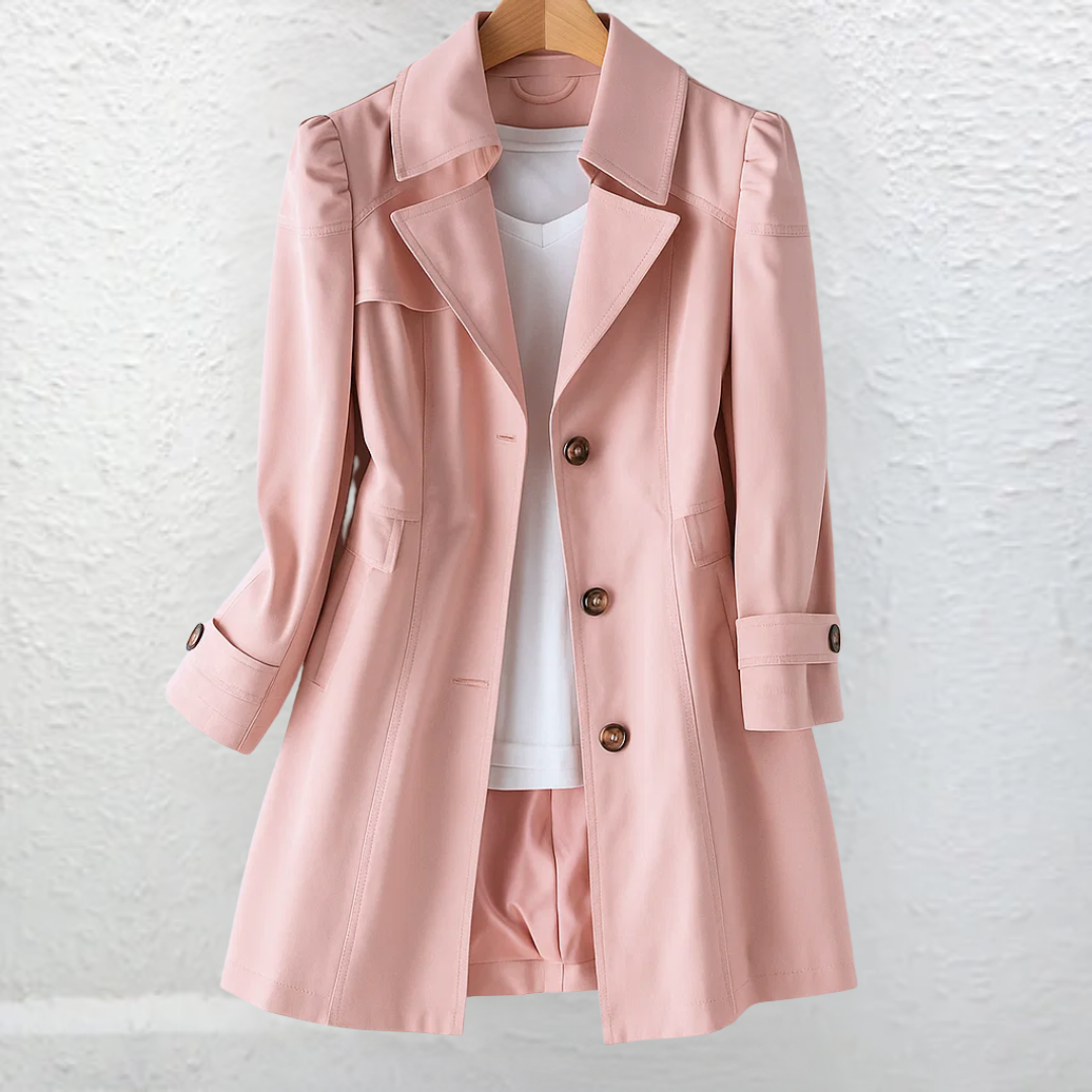 Michelle – Eleganter Vintage Strandmantel – Isabels Modehaus (Bild 3)