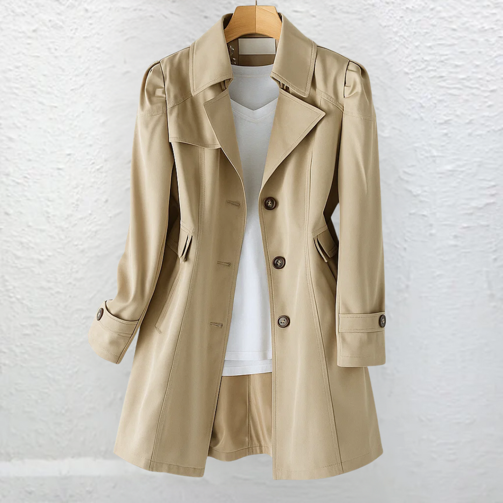 Michelle – Eleganter Vintage Strandmantel – Isabels Modehaus (Bild 4)