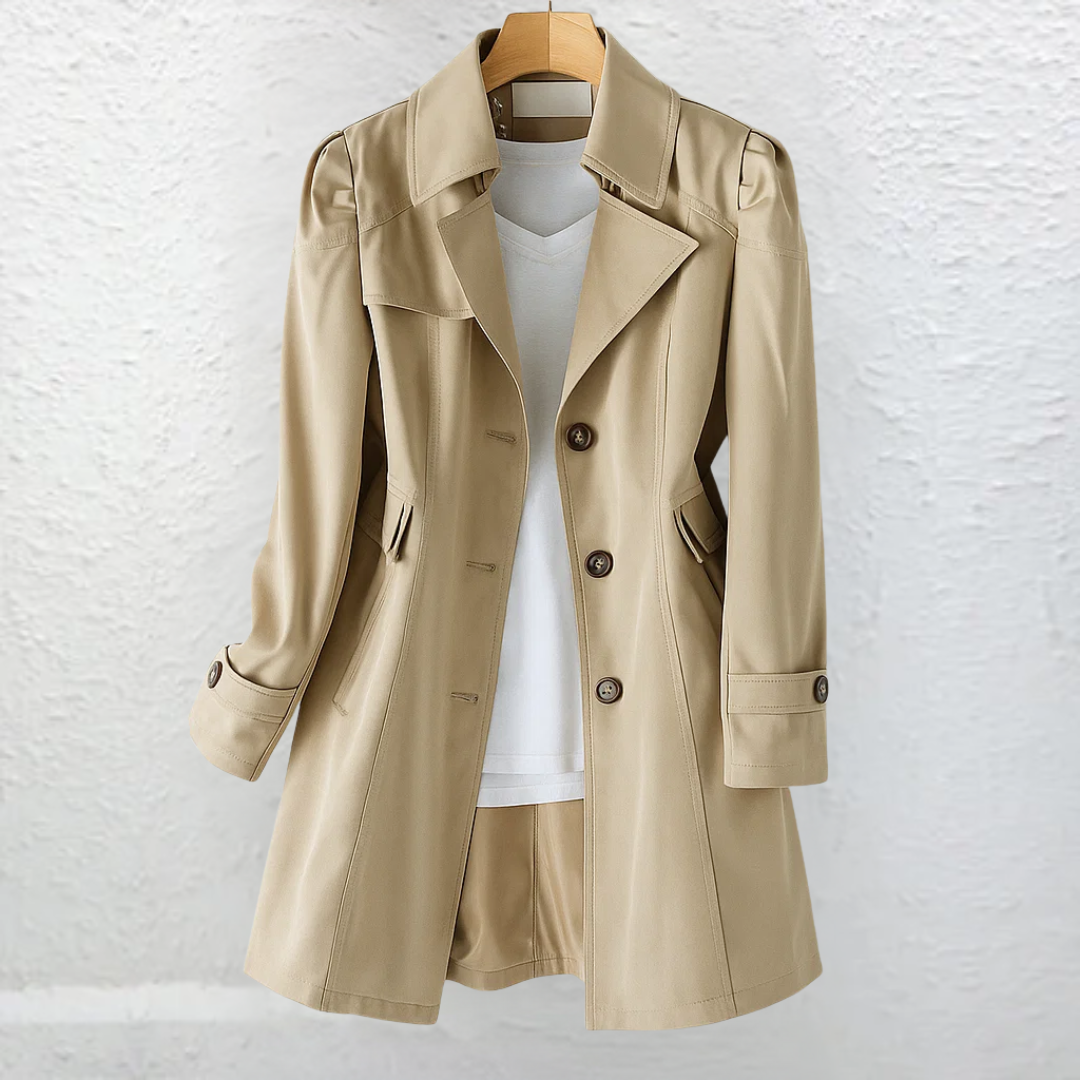 Michelle – Eleganter Vintage Strandmantel – Isabels Modehaus (Bild 4)