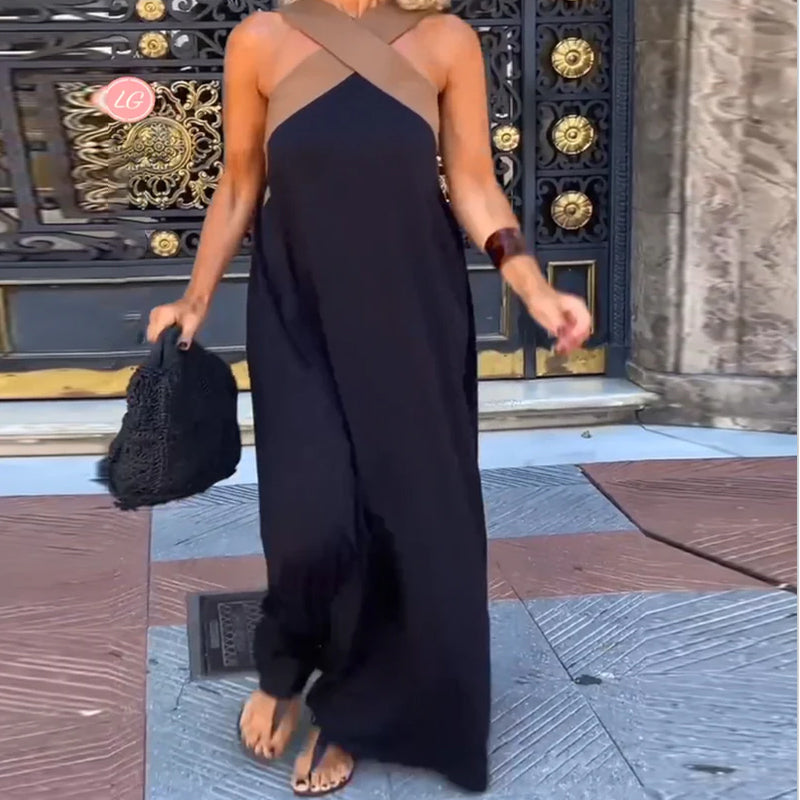 Salve™ - Elegantes Kleid mit Kontrastfarbe – Isabels Modehaus (Bild 4)