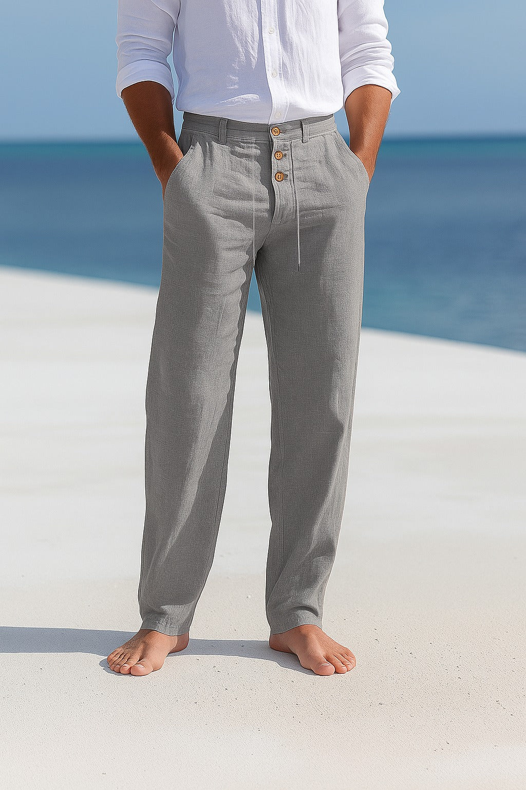 Elias | Leichte Leinenhose – Isabels Modehaus (Bild 4)