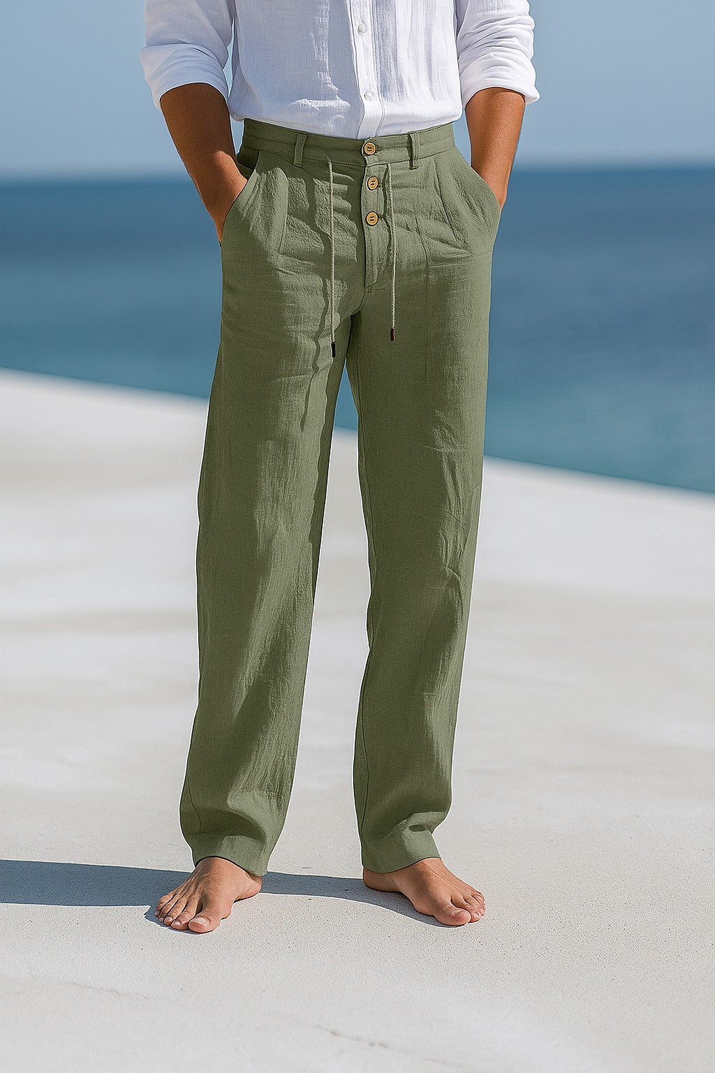 Elias | Leichte Leinenhose – Isabels Modehaus (Bild 5)
