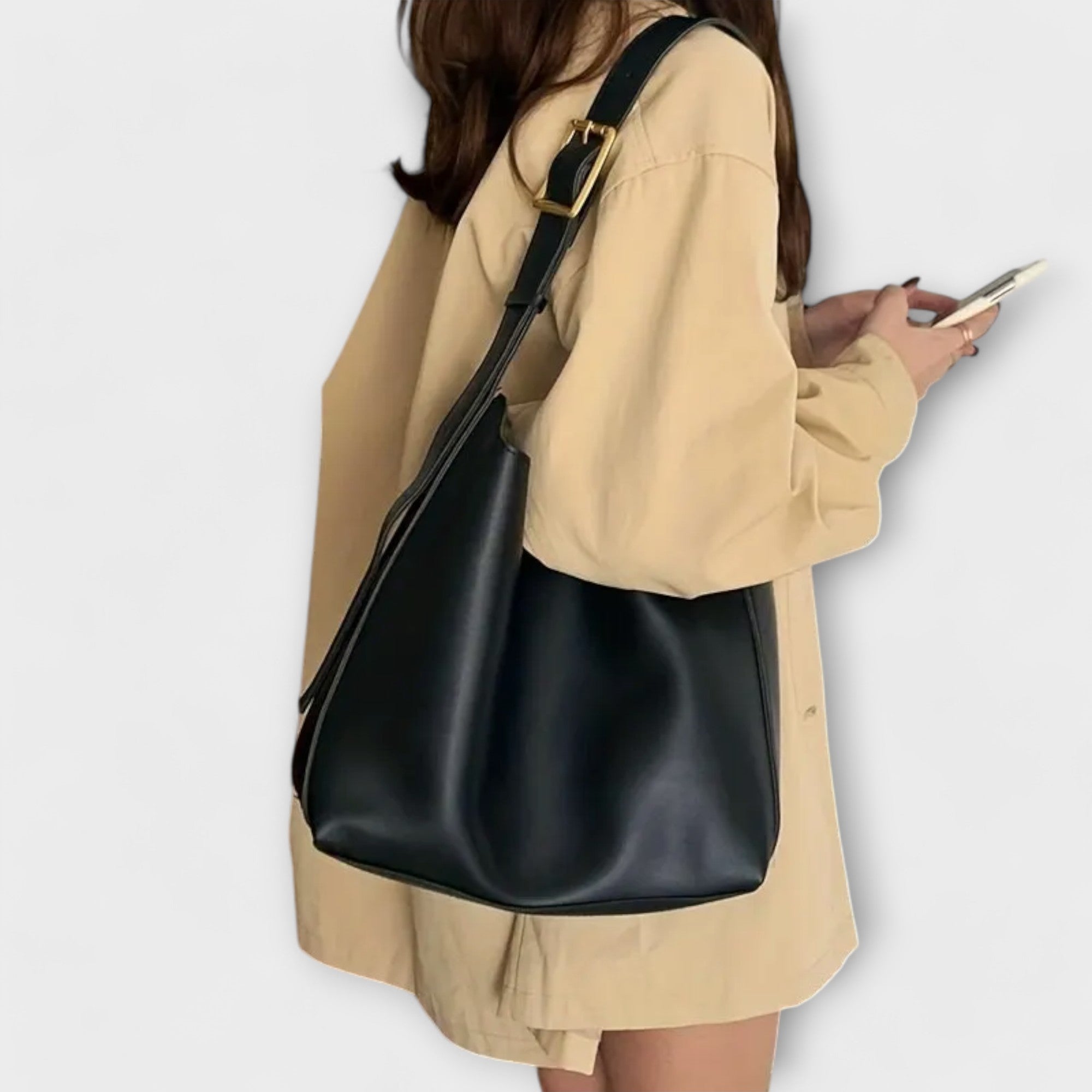 Olivia – Elegante Leder-Schultertasche – Isabels Modehaus (Bild 6)